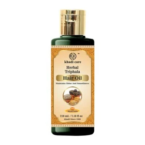 Khadi Care Herbal Triphala Hair Oil - 210ml - Picture 1 of 2
