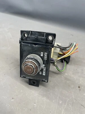 1977-1979 Cadillac Deville Eldorado Seville Sentinel ободок переключателя фар приборной панели - Изображение 1 из 4