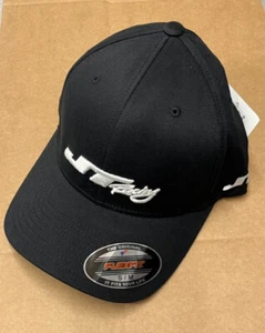 Gorra Sombrero JT Racing Icon Negro/Blanco Flexfit Pequeño/Mediano MX Motocross BMX - Imagen 1 de 2