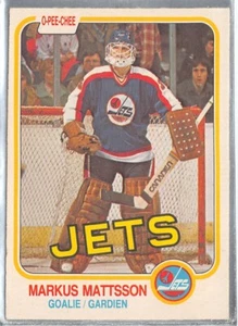 1981-82 O-Pee-Chee #374 Markus Mattsson ** NM ** - Picture 1 of 2