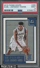 2015-16 Panini NBA Hoops #289 Karl-Anthony Towns RC Rookie PSA 9 MINT