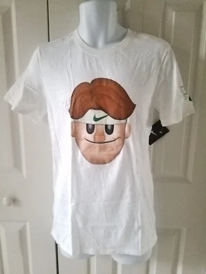 Nike Hombre Tenis FEDERER EMOJI RF Wimbledon Premier Camiseta 887075-100 Foto 1 de 4