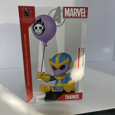 Estatua animada de Thanos Gentle Giant Marvel #1615/3000 con caja y certificado de autenticidad Foto 1 de 4