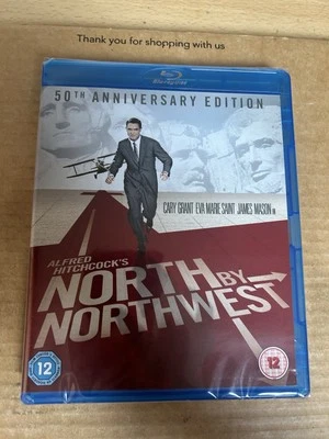 North by Northwest, Alfred Hitchcock UK Reg Free Blu Ray NEW & SEALED - Image 1 of 3