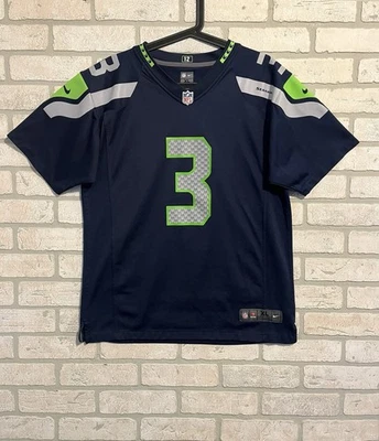 Camiseta deportiva Russell Wilson Seattle Seahawks Nike Dri-Fit niños XL 18-20 azul verde Foto 1 de 4