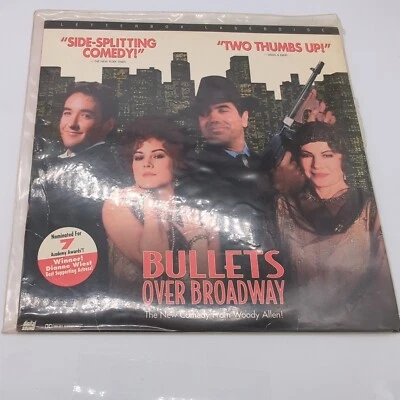 Bullets Over Broadway Laserdisc LD Widescreen Letterbox John Cusack Laser Disc - Imagem 1 de 2