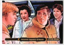 STAR WARS 2015 THE EMPIRE STRIKES BACK ILLUSTRATED #6 GOLD PARALLEL #d 02/10