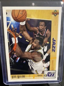 1991 Upper Deck  # 355 Karl Malone - Picture 1 of 2