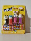 PEZ Party Favors Animals Candy Dispenser Set of 4 Unopened