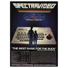 1983 Spectravideo: SV318 Personal Computer Most Bang Vintage Print Ad