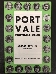 14.12.1974. Port Vale v Huddersfield Town, (Division 3). - Picture 1 of 2