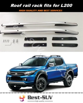 Roof Rail Carrier Rack fits for Mitsubishi L200 2015-2021 luggage bar roof racks - Image 1 of 4