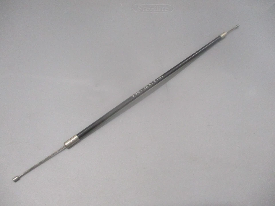 NOS Yamaha OEM Throttle Cable 2 1972 U7E 296-26312-01 - Image 1 of 1