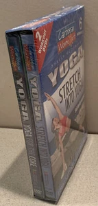 Caribbean Workout Yoga for the Core & Stretch into Yoga Shelly McDonald DVDs NEW - Picture 1 of 4