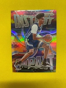 2021-22 Panini Prizm Instant Impact Silver Ziaire Williams RC #3 Grizzlies - Picture 1 of 2