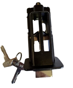 UKSCOOTERS VESPA CERRADURA DE ASIENTO NEGRA CON DOS LLAVES ET3 V50 PRIMAVERA KING QUEEN - Imagen 1 de 2