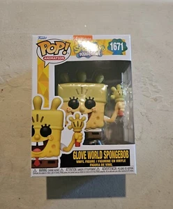 Funko Pop! Bob Esponja Pantalones Cuadrados - Guante Mundo Bob Esponja #1671 Figura Vinilo - Imagen 1 de 5