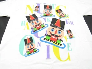 Vintage 1994 Nutcracker On Ice Single Stitch T Shirt Size L USA Made Performance - Picture 1 of 7