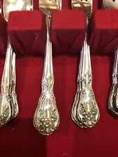 Chateau Rose Sterling Silver Flatware in Original Box 35 pieces Great Condition