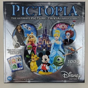 Pictopia Disney Edition The Ultimate Picture-Trivia Family Game! 1000 Questions - Picture 1 of 3