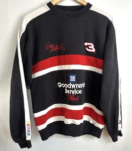 Dale Earnhardt sweatshirt crew Chase Good wrench Black # 3 embroidery Men's XL - Picture 1 of 17