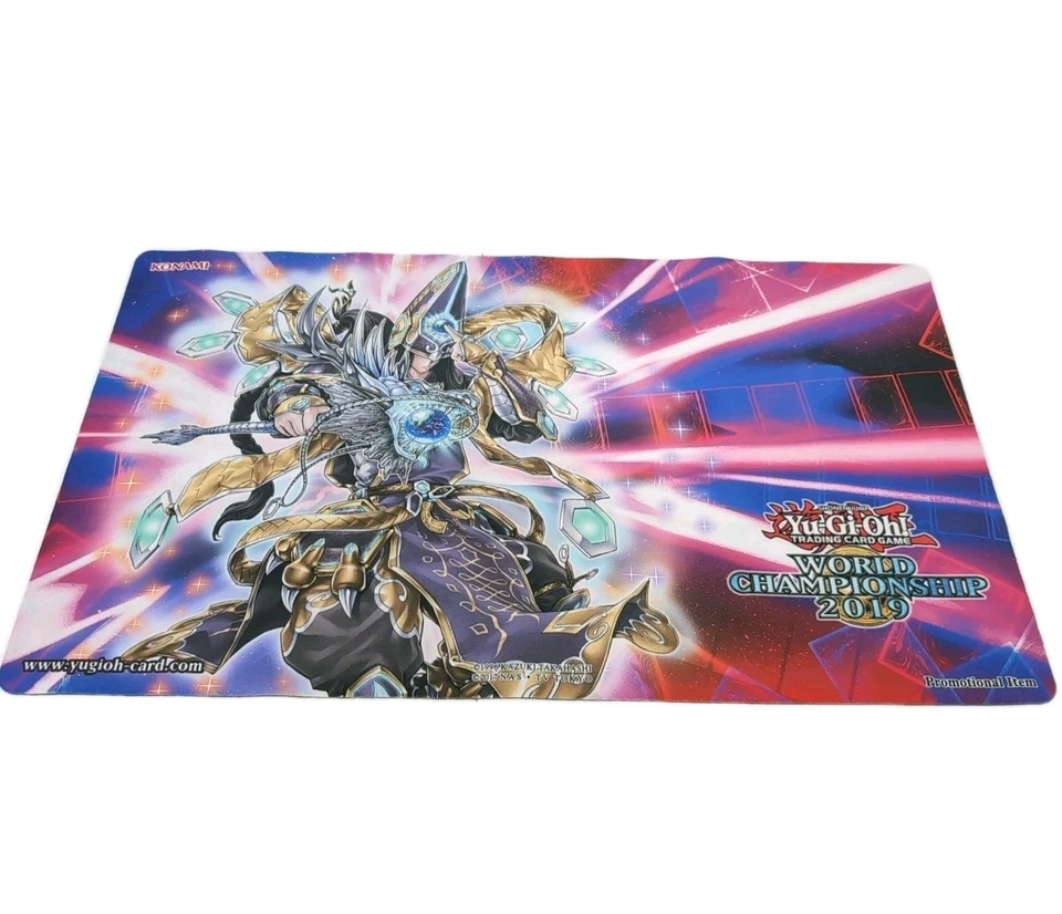 Alfombra de juego oficial Konami Yugioh 2019 World Championship Playmat Foto 1 de 1