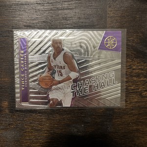 2021-22 Panini Illusions Vince Carter Chasing The Hall #15 Toronto Raptors