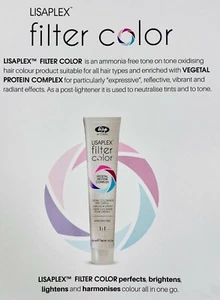 LISAP Milano Lisaplex Filter Color (Toner)  3.5 oz. 100ml.   - Picture 1 of 8