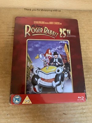 WHO FRAMED ROGER RABBIT - UK EXCLUSIVE BLU RAY STEELBOOK - NEW & SEALED - Image 1 of 4