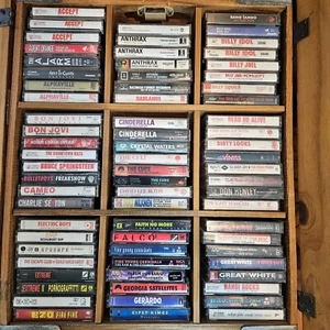 Music Cassettes, Used, 80's, 90's, Rock, Alternative, Punk - Pick From Selection - Picture 1 of 62