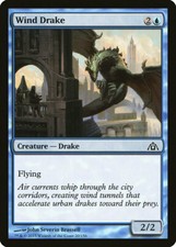 FOIL Wind Drake | MtG Magic Dragon's Maze | English | Near Mint