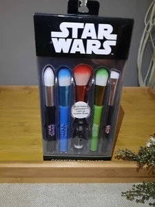 Star Wars makeup brushes with Darth Vader lightsaber light up brush NIB - Picture 1 of 11