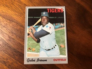 1970 Topps #98 Gates Brown Tigers EXMT+ to MT - Picture 1 of 3