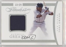 2016 Panini Flawless Material Greats /25 Tony Gwynn #21 HOF