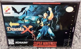 Castlevania Dracula X SNES Game Box 2" x 3" Fridge Locker MAGNET Nintendo NES