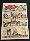 #T12a STEVE CANYON by Milton Caniff  Sunday Tabloid Full Page Strip Apr 15, 1973