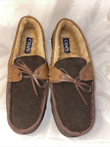 Chaps Moccasin Slippers for Men for 