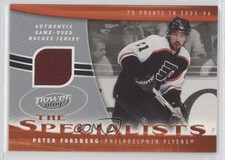 2006-07 Upper Deck Power Play The Specialists Peter Forsberg #S-PF HOF