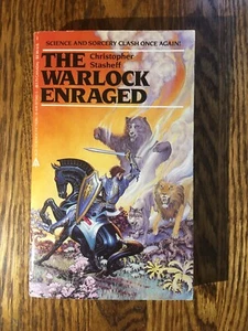 THE WARLOCK ENGAGED by Christopher Stasheff 1985 Ace paperback SIGNED BY AUTHOR - Picture 1 of 4