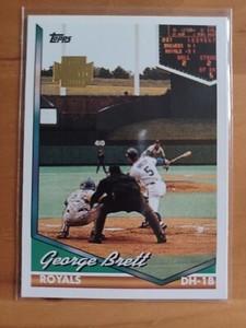 George Brett 2001 Topps Archives 93Topps RPNT SP