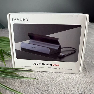 iVANKY USB C Docking 6-in-1 Hub Docking Station for Gaming with HDMI 2.0 NEW - Image 1 of 4