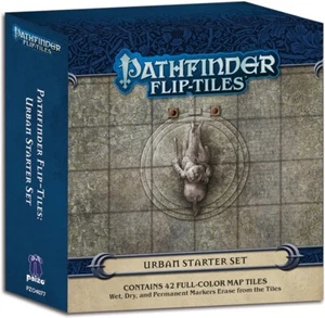 Pathfinder Flip Tiles Urban Starter Set GDR PZO4077 Mappa a tessere Paizo - Foto 1 di 2