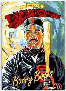 1994 Donruss Diamond Kings Jumbo 5x7 DK-1 Barry Bonds #4676/10000 Hall of Fame