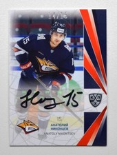 2021-22 Sereal KHL Autograph #MMG-A09 Anatoly Nikontsev 14/15