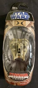 Star Wars Titanium Series Die-Cast Sandspeeder MicroMachines 2008 NIB - Picture 1 of 3