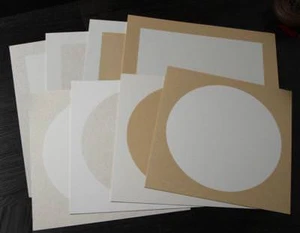 10 Pc Shuen Ripe Blank Cardboar Rice Xuan Paper Painting Calligraphy Sumi-e - Picture 1 of 11