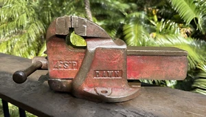 Vintage DAWN 4” SP Bolt on Vice, Australia, Bench old tool Metal Standard Pat - Picture 1 of 21