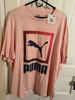 Camiseta PUMA para hombre talla 3XL coral nueva con etiquetas Foto 1 de 4