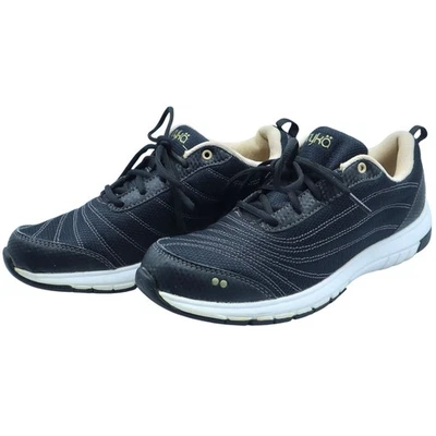 Ryka Continuum Caminar Zapatos para Correr Espuma con Memoria Negros Tenis Mujeres 9M Comodidad Foto 1 de 4