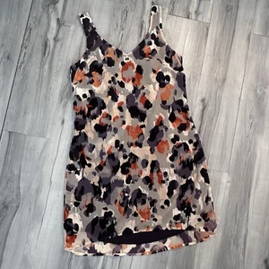 Cabi Radiant Velvet Burnout Slip Dress Size S Style# 3514 Artsy Abstract Boho - Picture 1 of 7